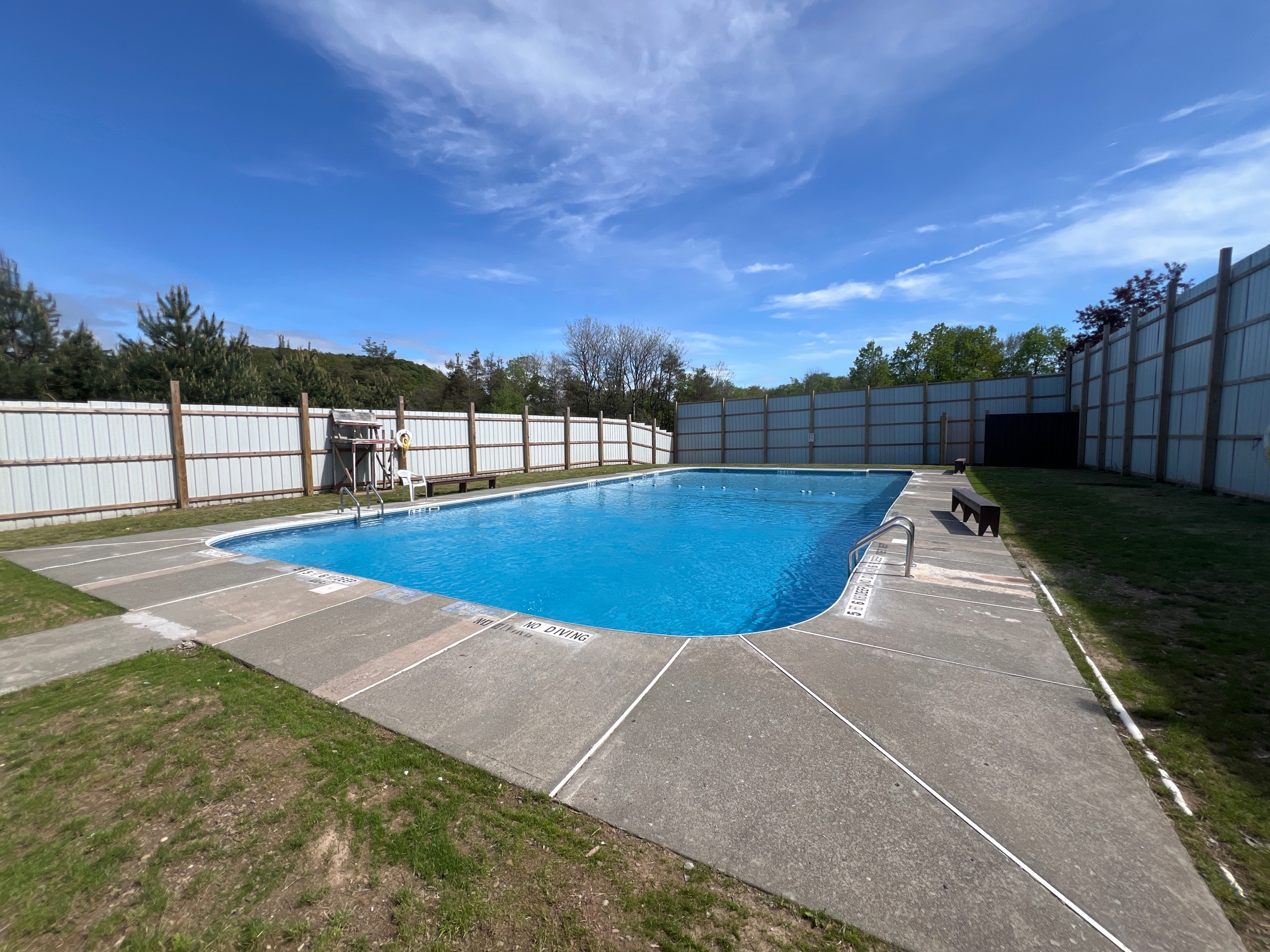 Camp swimming pool